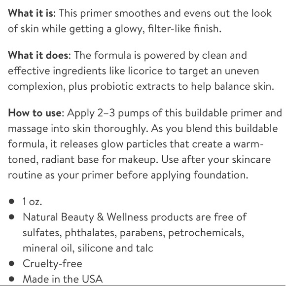 🎉HP🎉 Tula Skincare Face Filter Blurring & Moisturizing Primer - Picture 13 of 13